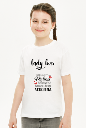 T-shirt dziewczęcy
