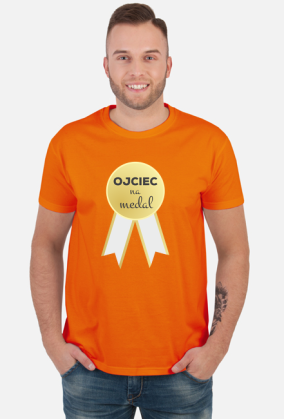 Ojciec na medal - koszulka na Dzień Taty