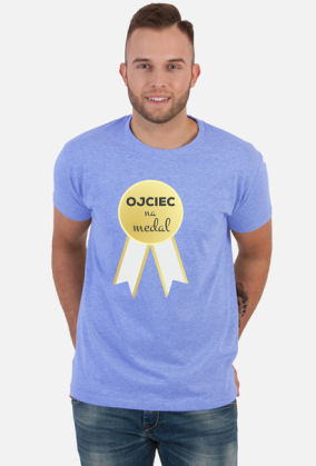 Ojciec na medal - koszulka na Dzień Taty