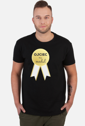 Ojciec na medal - koszulka na Dzień Taty