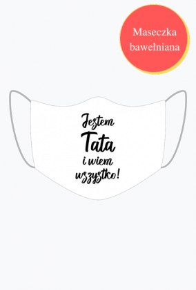 Maseczka na dzień taty