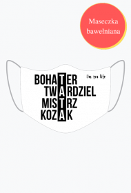 Maseczka dla Faceta pro life