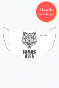 Maseczka dla Mężczyzny - Samiec Alfa pro life