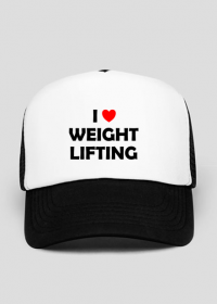 Czapka I love weightlifting