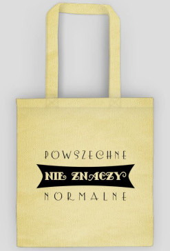 Powszechne normalne - torba