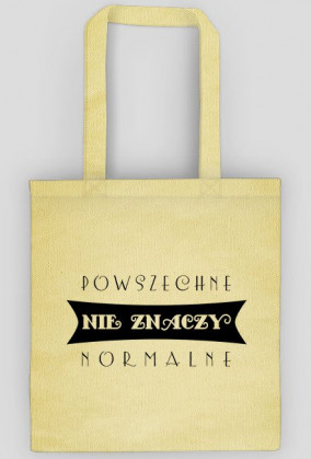 Powszechne normalne - torba