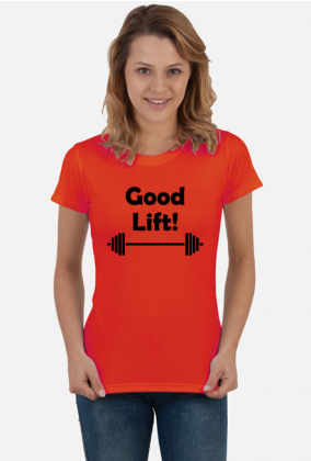 Koszulka damska Good Lift! kolor