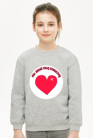 Bluza dziecięca Unisex z napisem "pov: jesteś moją dziewczyną"