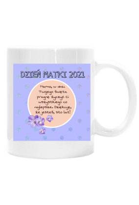 Kubek dla MAMY życzenia dwustronne 1
