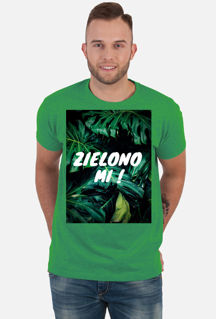 Koszulka ZIELONO MI