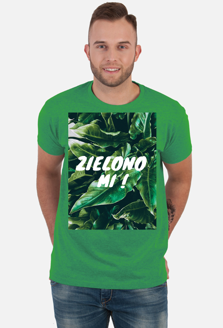 Koszulka ZIELONO MI