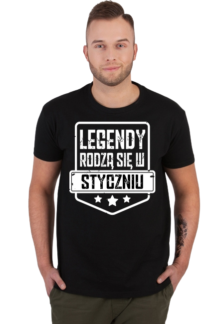 Koszulka Męska - Legendy Styczeń