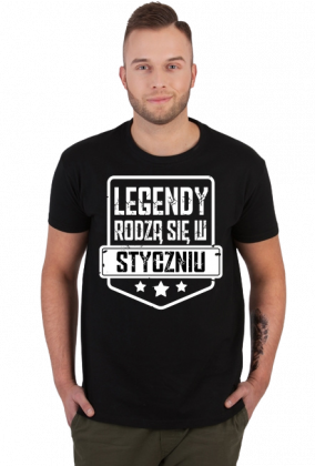Koszulka Męska - Legendy Styczeń