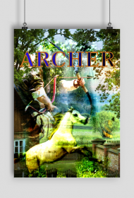Plakat z łucznikiem "Archer"
