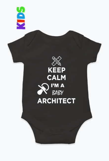 Body dziecięce - Baby Architect (black)