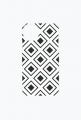 etui na telefon, wzór geometryczny, czarno białe, iPhone 11