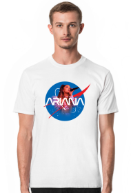 inspired by ariana grande ♡ new collection for ari fans - nasa queen - koszulka unisex