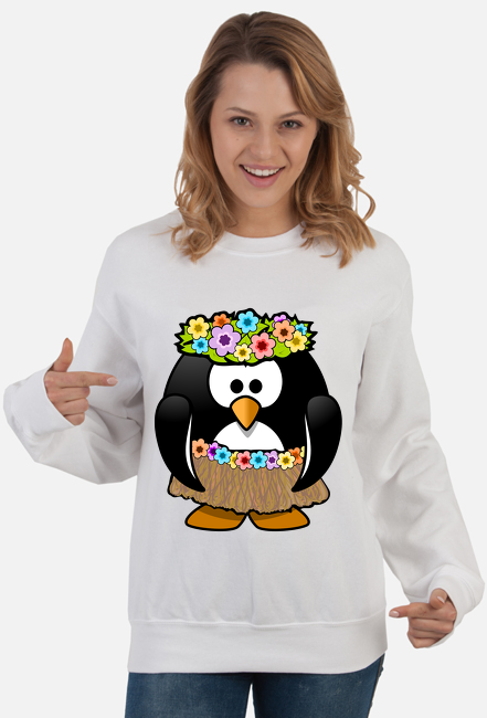 Damska bluza pingwin