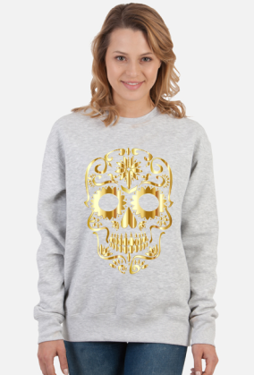 Gold skull