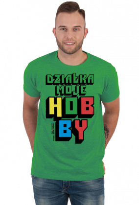 Koszulka Męska - Działkowiec (Prezent na Dzień Ojca)
