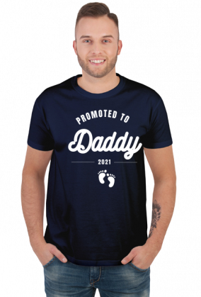 Koszula Męska - Daddy 2021 (Prezent na Dzień Ojca)