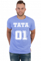 Koszulka Męska - Tata 01 (Prezent dla Taty