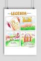 Plakat Legenda
