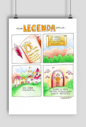 Plakat Legenda