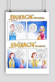 Plakat Edukacja seksualna