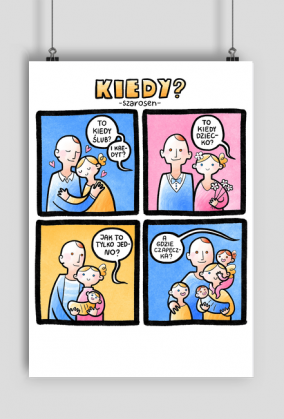 Plakat Kiedy