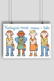 Plakat Kochajcie mnie v2