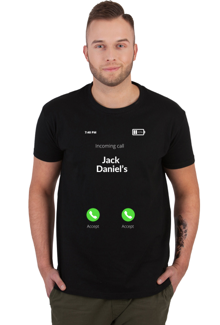 koszulka męska - Jack Daniel's is calling (prezent dla taty)