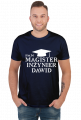 Koszulka Pan Magister z imieniem Dawid