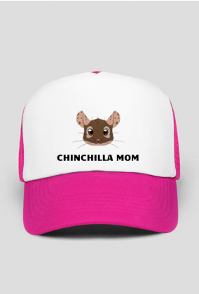 Czapka Chinchilla Mom Różowa