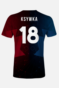 Koszulka FULL PRINT "18" Personalizowana