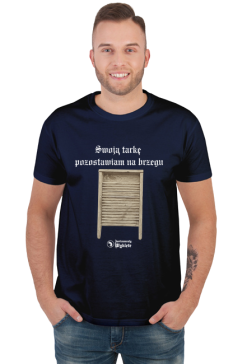 Swoją tarkę - męska granatowa