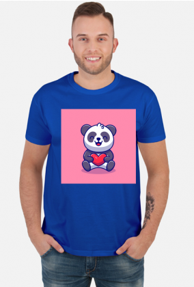 Panda z serduszkiem