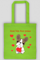 love has four paws bag