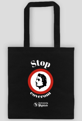 Stop coverom - torba czarna