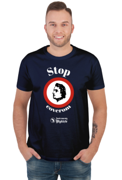 Stop coverom męska granat