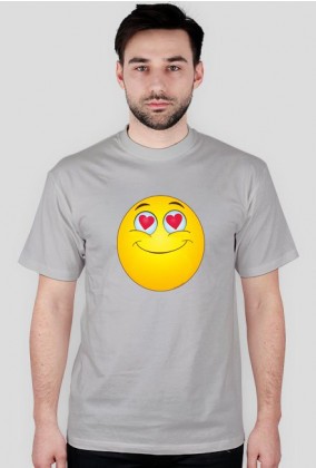 Zakochany Emot - koszulka męska