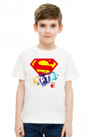 Koszula dla Chłopca z okazji Dnia Ojca - t-shirt dla chłopca Super Tata