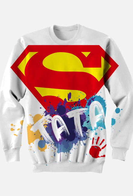 Bluza z okazji dnia ojca dla taty - super tata