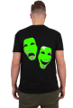 T-SHIRT TEATR SZTUKA UDAWANIA MASK COMEDY AND DRAMAT