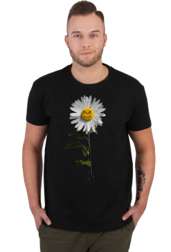 Real Pain flower T-shirt (black)