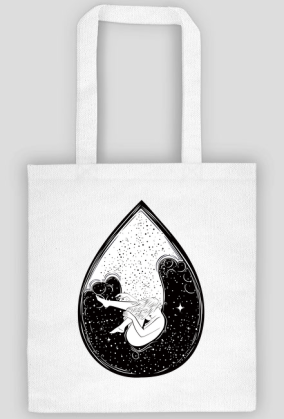 Falling in the black bag