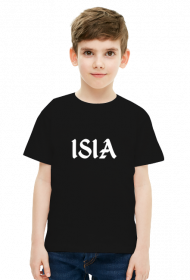 T-shirt czarny ISIA