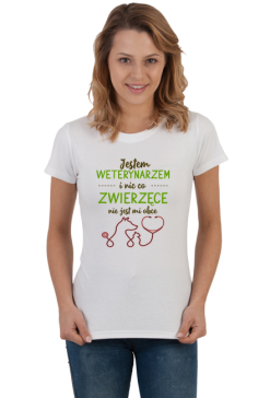 Weterynarz. Prezent dla Weterynarza. Koszulka dla Weterynarza