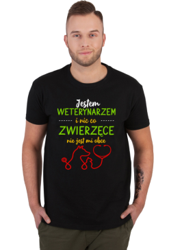 Weterynarz. Prezent dla Weterynarza. Koszulka dla Weterynarza