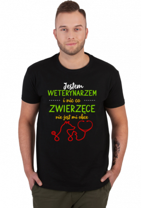 Weterynarz. Prezent dla Weterynarza. Koszulka dla Weterynarza